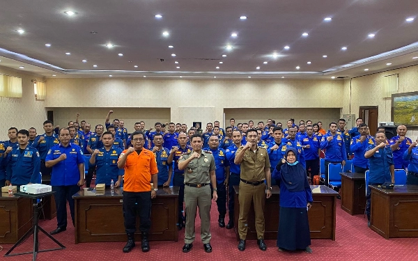 Thumbnail Satpol PP  Jatim Bina Aparatur Damkar Agar Makin Andal dalam Bertugas