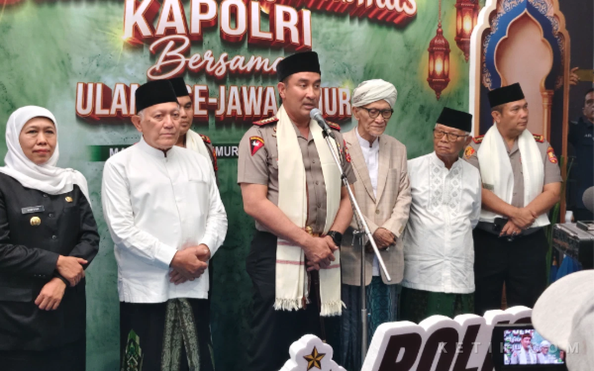 Thumbnail Berita - Perkuat Kamtibmas, Kapolri Gandeng Ulama dan Forkopimda di Mapolda Jatim