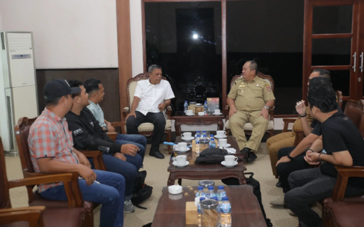 Thumbnail Berita - Bupati Taufik Sambut Hangat Audiensi Forwakum Asahan Tanjung Balai