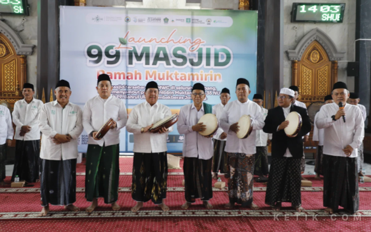 Thumbnail Berita - Sambut Tamu Muktamar NU, 99 Masjid Jombang Disulap Jadi Rest Area