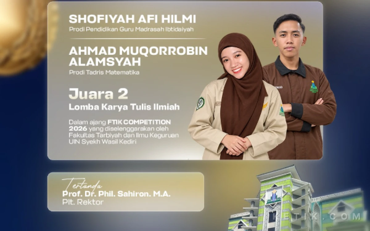 Thumbnail Berita - Mahasiswa UIN KHAS Jember Tembus Tiga Besar LKTIl FTIK Competition 2026