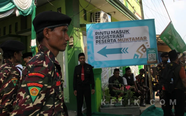 Thumbnail Berita - [FOTO] Suasana Kedatangan Peserta Muktamar NU di Tambakberas Jombang