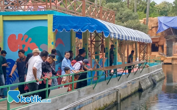 Akhir Pekan, Bupati Malang Ajak Keluarga Tinjau Revitalisasi New Wisata Wendit
