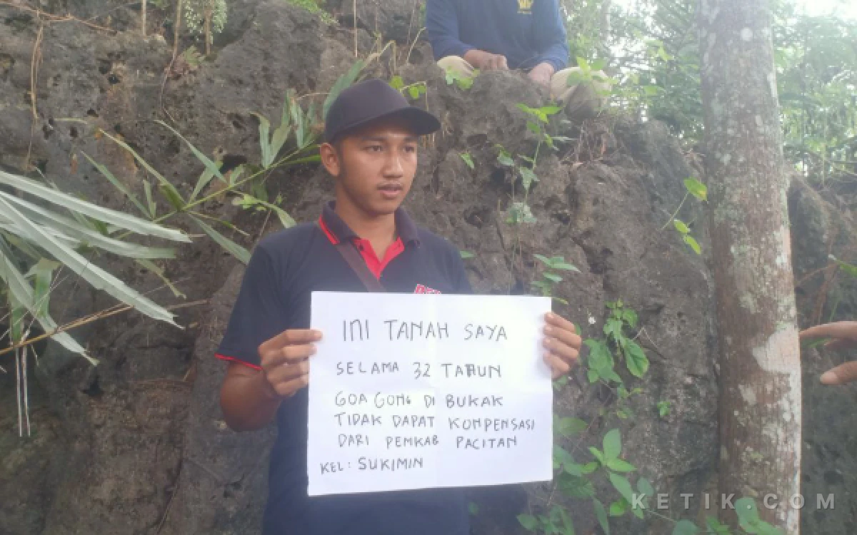 Thumbnail Berita - 32 Tahun Lahan Dipakai Pemkab Pacitan untuk Wisata Goa Gong, Ahli Waris Tuntut Rp20 Miliar