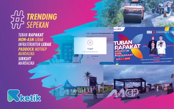 Thumbnail Berita - Trending Sepekan: Tuban Rapakat Sepi Pengunjung hingga Gelaran MotoGP Mandalika 2025