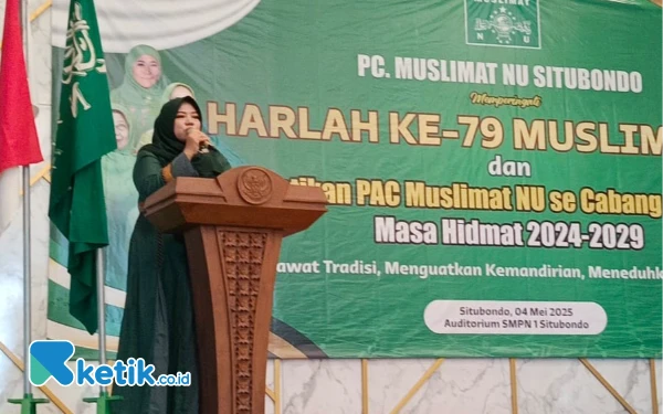 Wabup Ulfiyah Ajak Muslimat NU Situbondo Bersinergi Demi Kemajuan Daerah