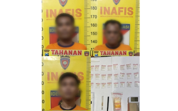 Thumbnail Polres Malang Bekuk 3 Pengedar 29 Poket Sabu di Ngajum