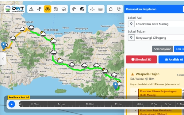 Mudik Aman, Cek 3 Layanan Digital BMKG untuk Pantau Cuaca Terkini