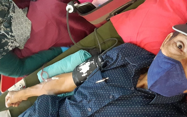 Jemput Bola, PMI Surabaya Kumpulkan  Stok Darah