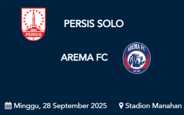 Thumbnail Prediksi Susunan Pemain Persis Solo vs Arema FC, Singo Edan Bidik Poin di Manahan