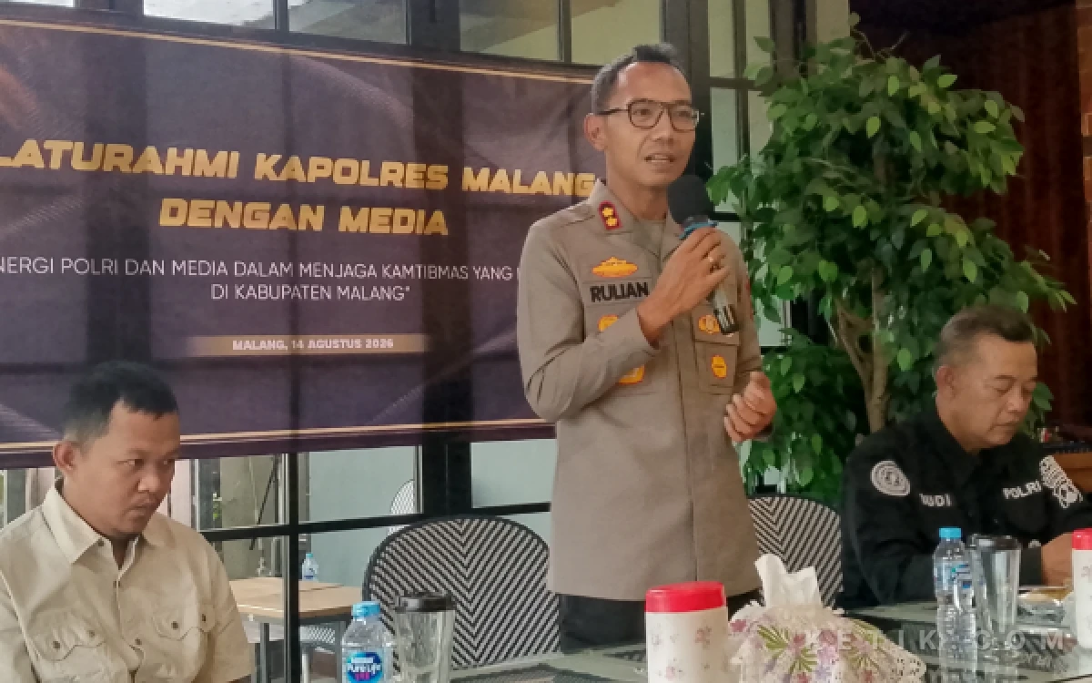 Thumbnail Berita - Bertemu dengan Jurnalis, Kapolres Malang AKBP Rulian Syauri Ajak Media Sajikan Informasi Cerdas dan Berkualitas