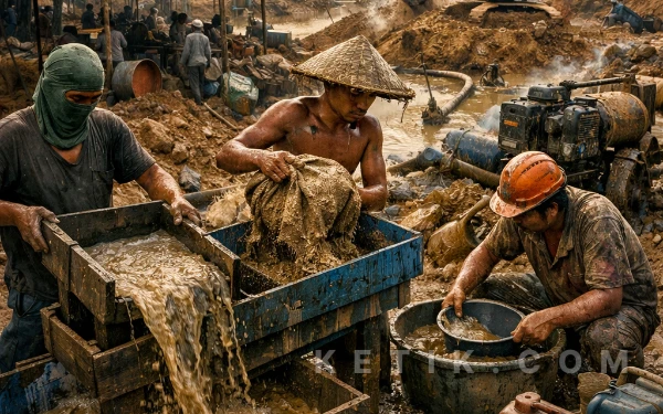 Anggota DPR RI Sebut Dana Tambang Ilegal Nyaris Rp1.000 Triliun