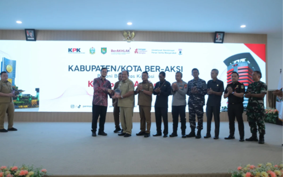 Thumbnail Berita - Bupati Asahan Buka Bimtek Kabupaten Percontohan Anti Korupsi 2026