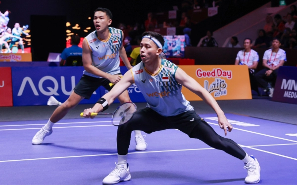 Thumbnail Wakil Tuan Rumah Bertumbangan, Sisakan Dua Ganda Putra di Semifinal Indonesia Open 2025