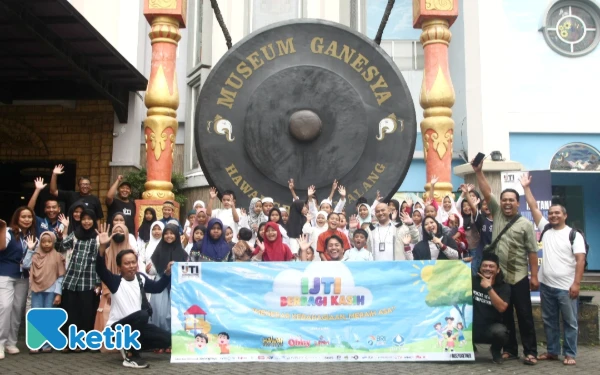IJTI Korda Malang Raya Muliakan Puluhan Anak Panti dengan Bermain Air di Hawai Waterpark