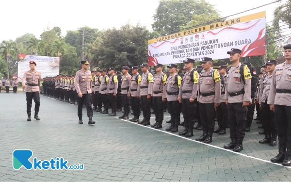 Thumbnail Amankan Pilkada 2024, Polres Malang Siapkan 8.896 Petugas Gabungan