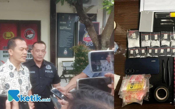 Thumbnail Polres Malang Bekuk Dua Pria Kurir Sabu Sistem Ranjau