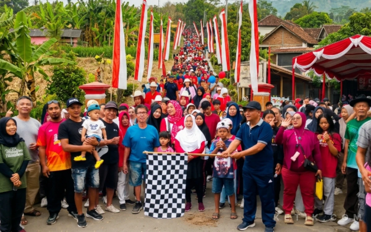 Thumbnail Berita - Semarak Peringatan HUT RI, Desa Tunggulsari Gayeng, Sehat dan Penuh Kebersamaan