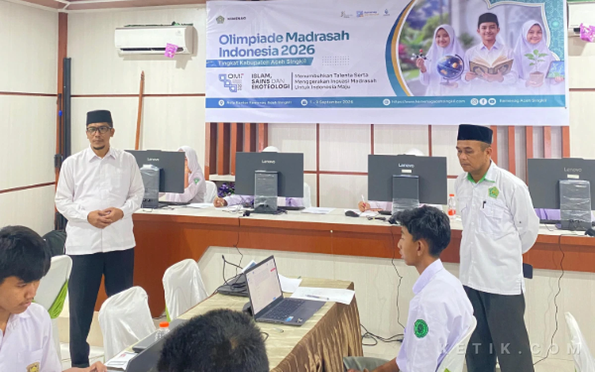 Thumbnail Berita - ‎Kakankemenag Aceh Singkil Turun Langsung Pantau OMI 2026, Targetkan Talenta Melaju ke Kancah Nasional