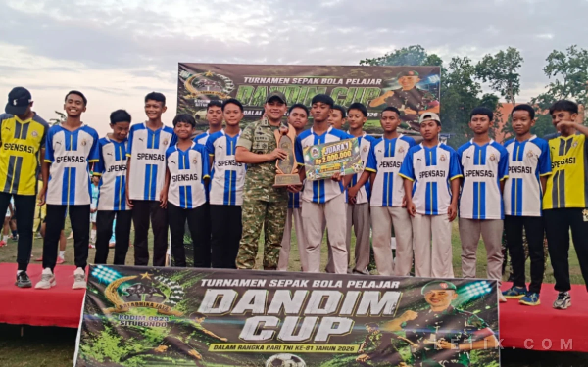 Thumbnail Berita - Dandim Cup Situbondo Sukses Digelar, Bibit-Bibit Muda Calon Penggawa Popda Jatim Mulai Terlihat