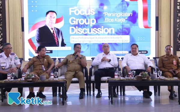 Thumbnail Pemkab Sidoarjo Berbagi Pengalaman dengan Kota Surabaya soal Etos Kerja Pegawai