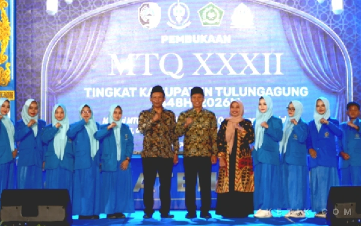 Thumbnail Berita - MTQ XXXII Tulungagung Resmi Dibuka, 470 Peserta dari 19 Kecamatan Ikuti Perlombaan