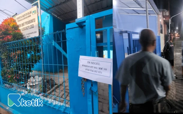 Thumbnail Warga Desa Ngijo Segel Kantor Unit Karena Air Mati, Tirta Kanjuruhan: Masih Proses Perbaikan