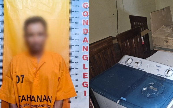 Thumbnail Pencuri Spesialis Rumah Kosong di Gondanglegi Ternyata Mantan Ayah Tiri Korban