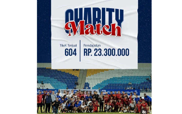 Thumbnail 604 Tiket Laga Amal Arema FC Terjual, Rp23,3 Juta untuk Keluarga Korban Tragedi Kanjuruhan