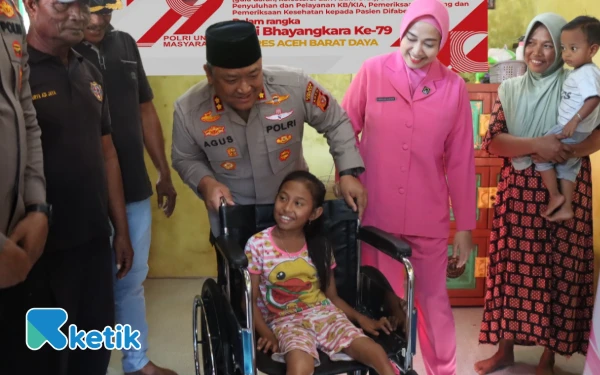 Wujud Mimpi Nyata, Kanaya dan Hari Bhayangkara di Sudut Abdya