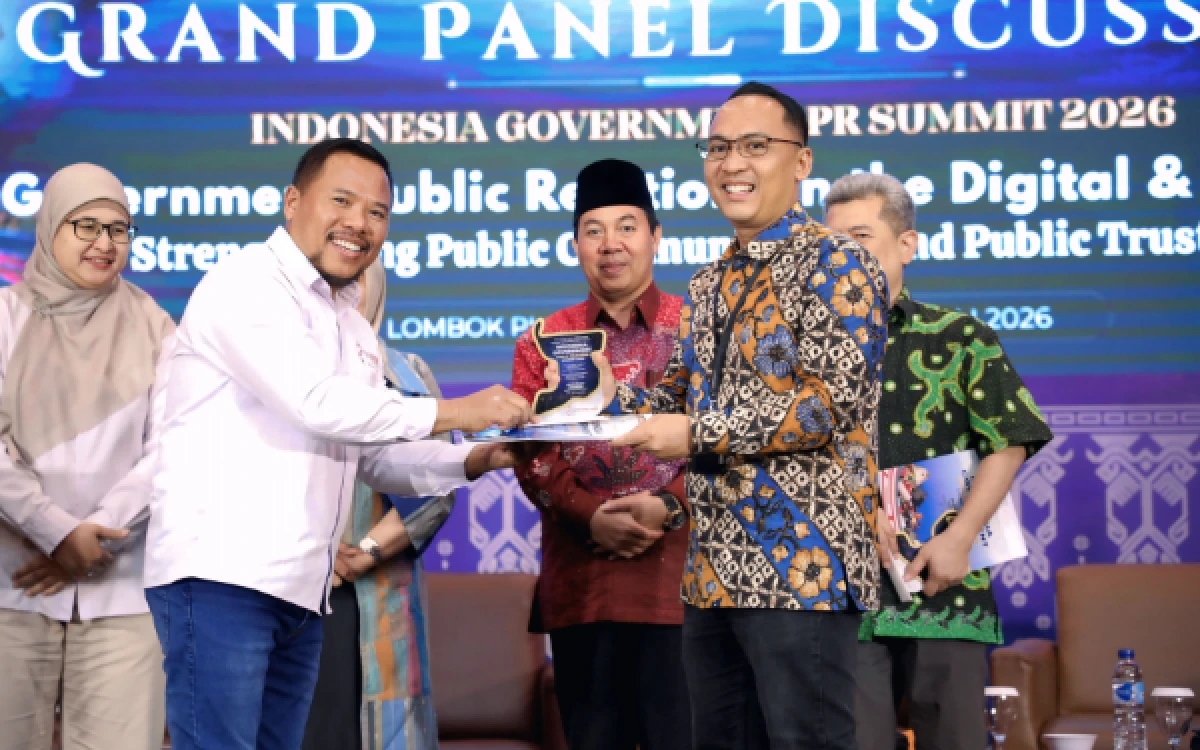 Thumbnail Berita - Hadiri IGPR Summit 2026 di NTB, Kabag Humas Zainal Muttaqin Kenalkan Konsep Triangle Shield