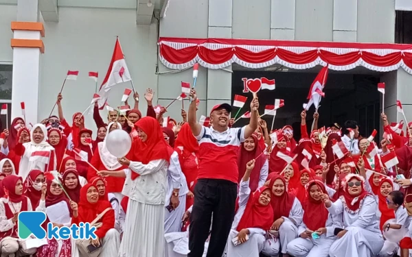 RSUD Labuha Kobarkan Patriotisme Kesehatan di Panggung HUT RI ke-80