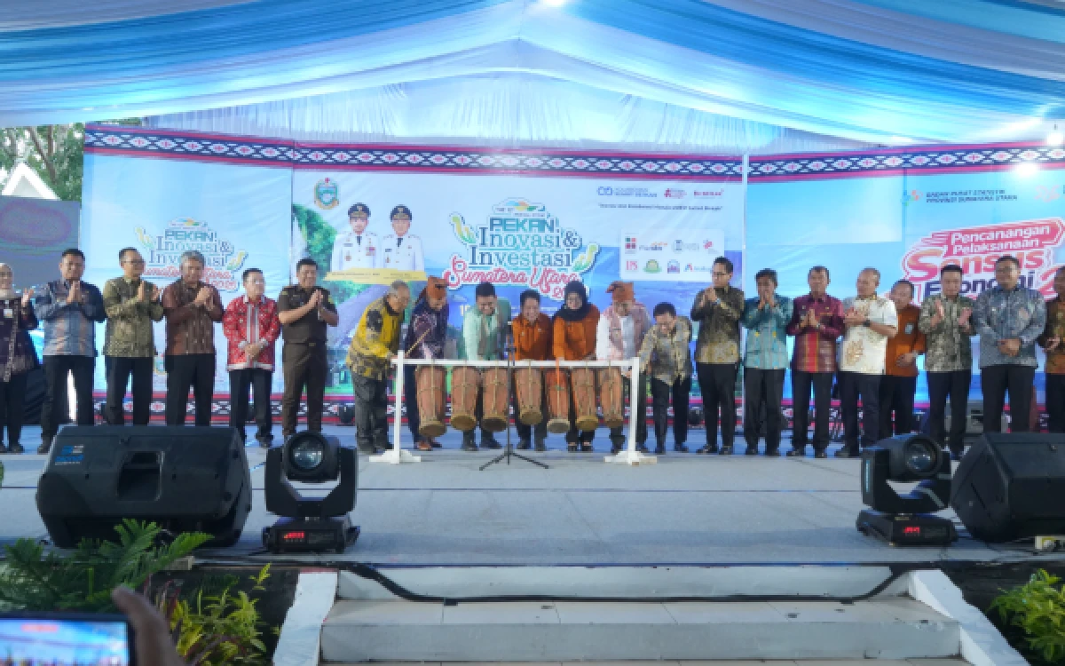 Thumbnail Berita - Pekan Inovasi dan Investasi Sumut Dibuka, Dibarengi Pencanangan Sensus Ekonomi 2026