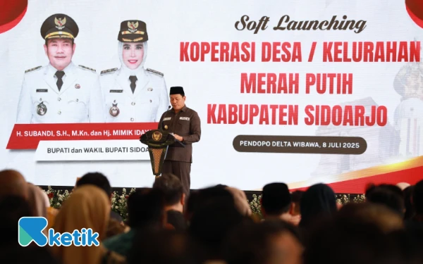 Thumbnail Berita - Laksanakan Perintah Presiden Prabowo, Bupati Subandi Soft Launching 346 Koperasi Merah Putih
