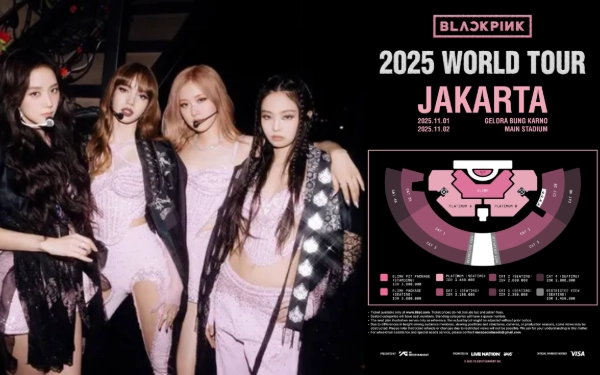 Blackpink Siap Menggebrak Jakarta Akhir Pekan Ini, Begini Cara Tukar Tiket Konser “Deadline”