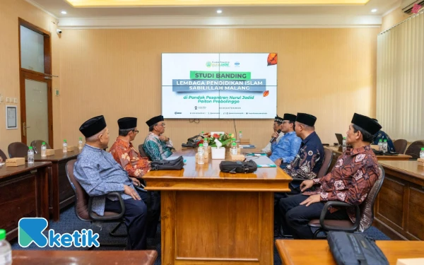 Thumbnail Berita - Yayasan Sabilillah Malang Kunjungi Pesantren Nurul Jadid Paiton, Belajar Pengelolaan Bahasa Mandarin