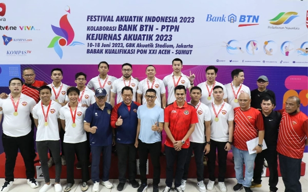 Polo Air DKI Jakarta Juara Festival Akuatik 2023, Lolos Babak Kualifikasi PON 2024