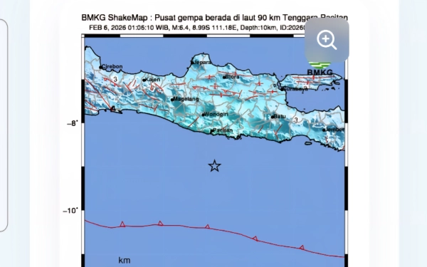 Thumbnail Berita - Warga Panik! Gempa Bumi Pacitan Dirasakan Hingga Surabaya