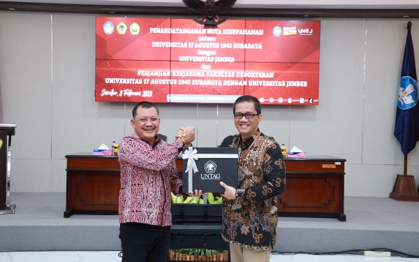 Berkomitmen Bangun Fakultas Kedokteran Unggul, Untag Surabaya Gandeng Unej 