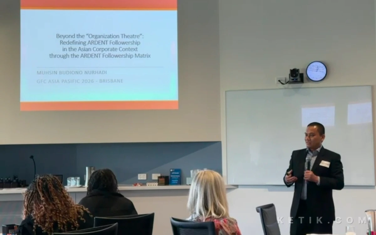 Muhsin Budiono Tuai Pujian di Forum Global Australia, Kenalkan ARDENT Followership Versi Asia
