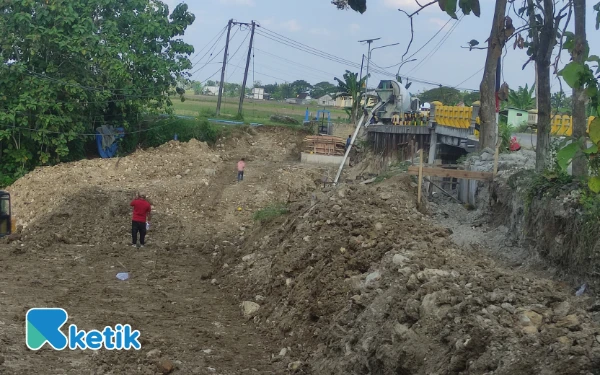 Dinas PU SDA Unit Bojonegoro Rehab Jaringan Irigasi Senilai Rp3 Miliar di Senori -Bangilan Tuban