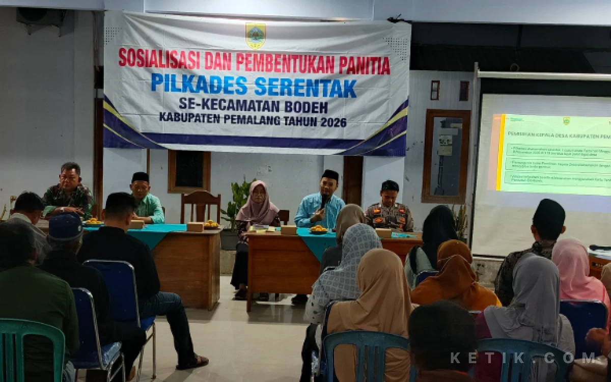 Thumbnail Berita - Pilkades Pemalang 2026: Camat Bodeh Ingatkan Panitia Netral, Pemilih Wajib Bawa e-KTP dan Undangan
