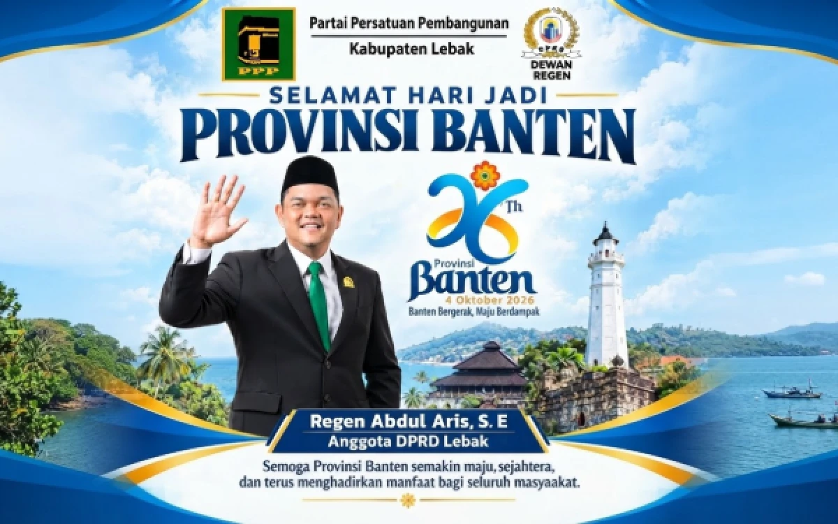 Thumbnail Berita - Regen Abdul Aris: Momentum HUT Banten untuk Perkuat Pembangunan yang Berdampak