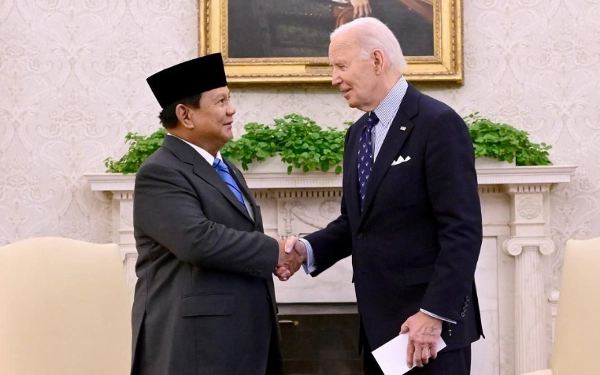 Thumbnail Temui Biden di Gedung Putih, Prabowo Bahas Kerja Sama Keamanan sampai Situasi Palestina