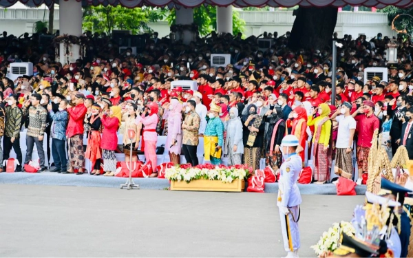 Thumbnail Berita - 'War' Tiket Tambahan Undangan Upacara HUT Ke-80 RI di Istana Ludes dalam 25 Menit