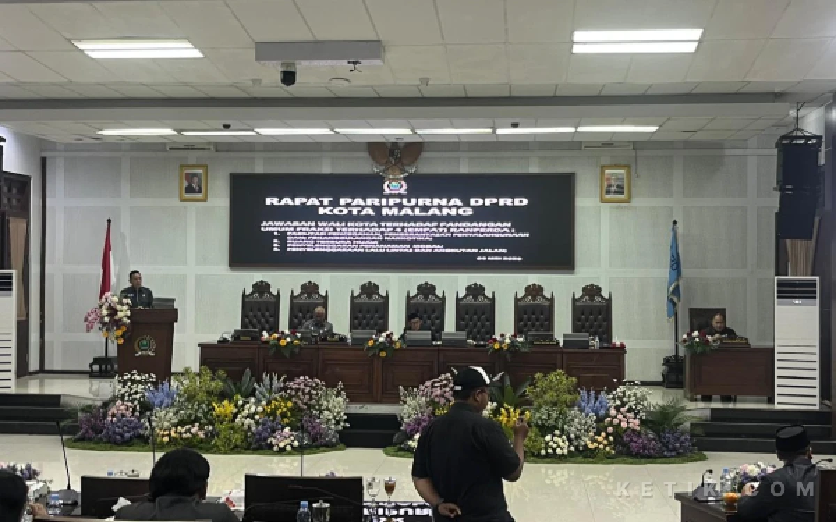 Thumbnail Berita - Respon Jawaban Wali Kota, DPRD Kota Malang Segera Dalami Empat Ranperda Lewat Pansus