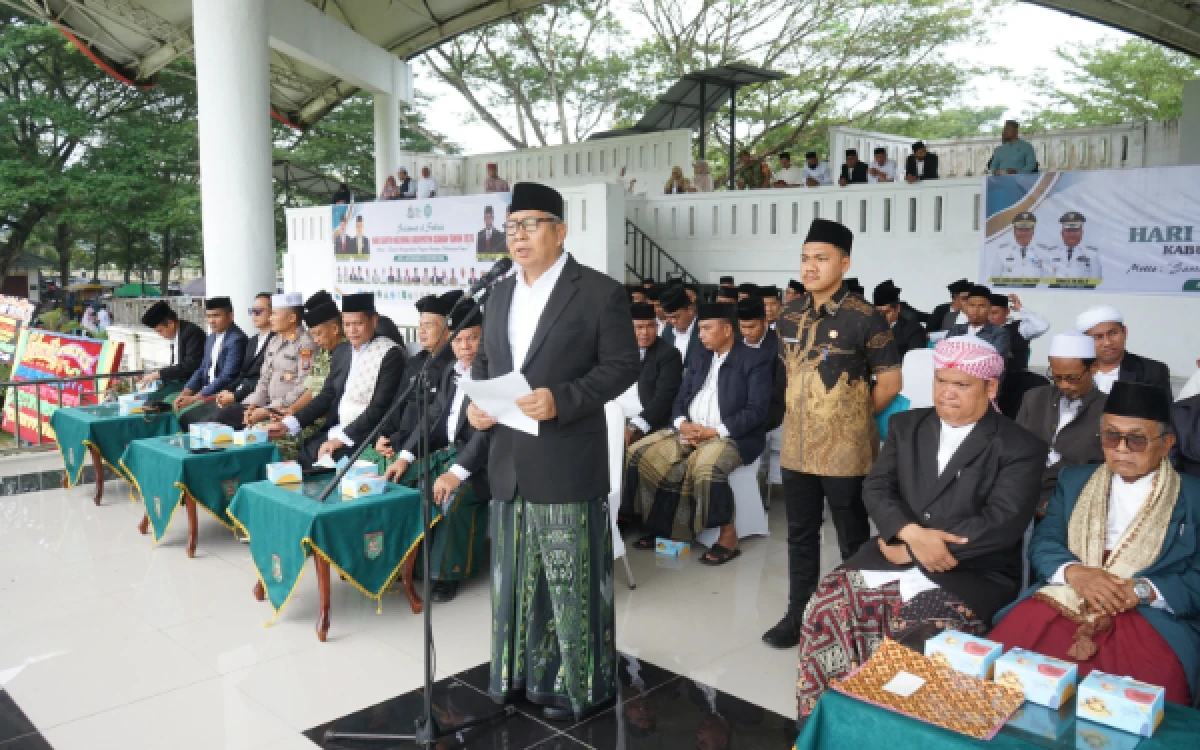Thumbnail Berita - Sekda Asahan Pimpin Upacara Peringatan Hari Santri Nasional 2026