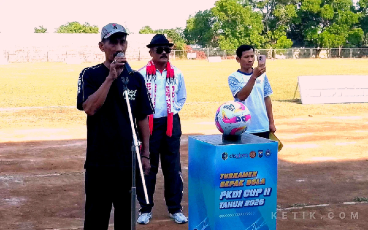 Thumbnail Berita - Buka PKDI Cup II Grup F, Ketua DPC PKDI Tulungagung Ajak Kades Perkuat Persaudaraan