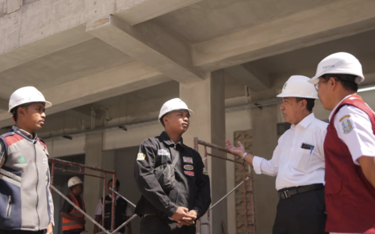 Thumbnail Berita - Kesiapan Gedung Sekolah Rakyat Permanen Jombang Capai 91 Persen