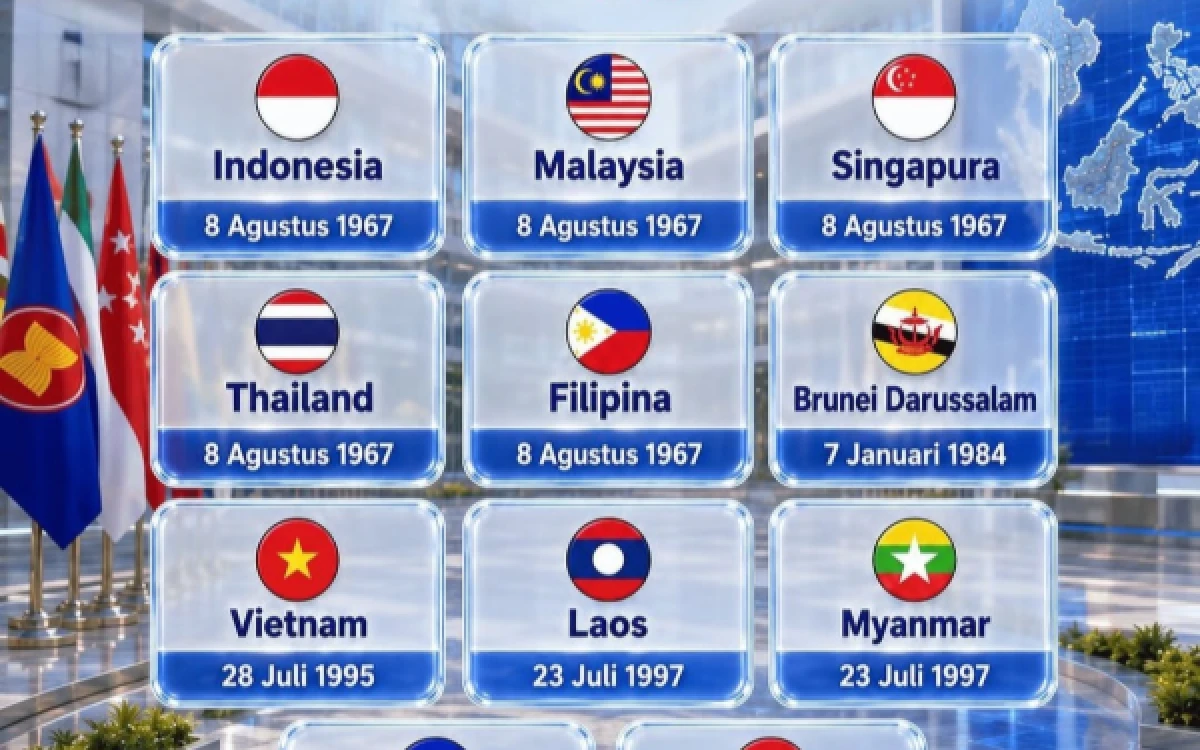 Thumbnail Berita - Tahu Enggak, Ada Berapa Negara Anggota ASEAN Saat Ini?
